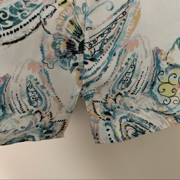 Talbots Paisley Sleeveless Blouse - Picture 6 of 9